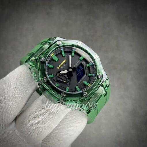 Customised CasiOak based on Casio Gshock 2100 Custom Jam Gshock TMJ CasiOak Malaysia